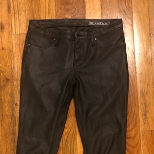 Blank NYC Leather Pants